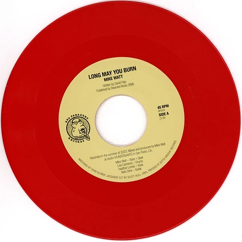 Mike Watt - Mike Watt / Papa M Red Opaque Vinyl Edition