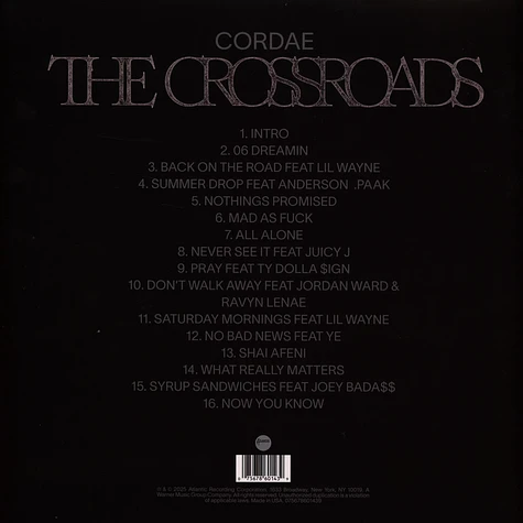 Cordae - Crossroads Silver Vinyl Edition