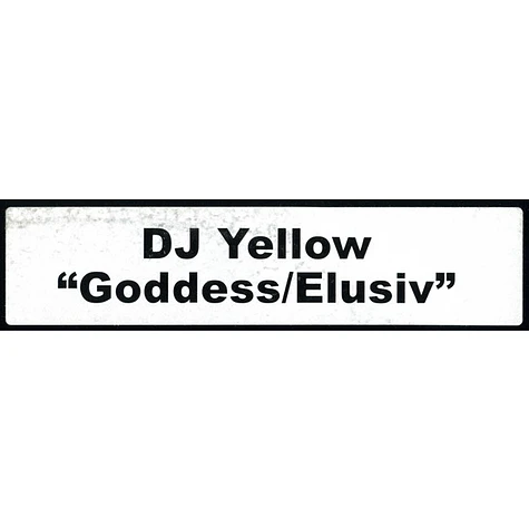 DJ Yellow - Goddess