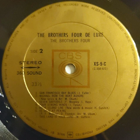 The Brothers Four - De Luxe