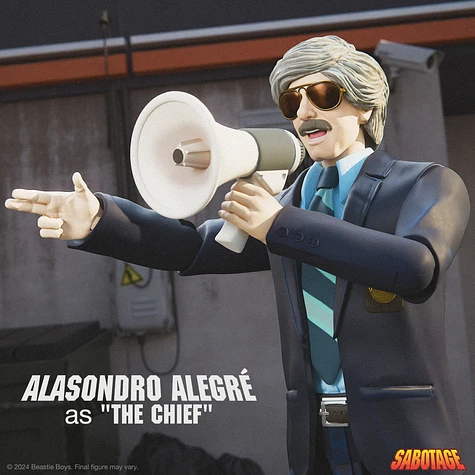 Beastie Boys - Sabotage - Alasondro Alegré As “The Chief” - Ultimates! Action Figure