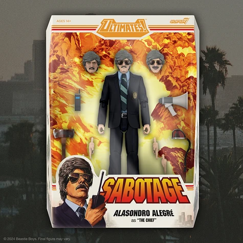 Beastie Boys - Sabotage - Alasondro Alegré As “The Chief” - Ultimates! Action Figure