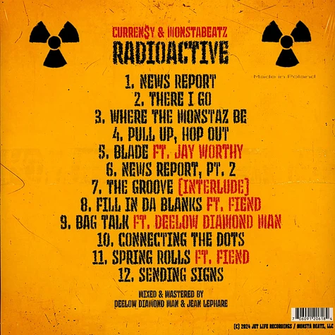 Curren$Y & Monstabeatz - Radioactive