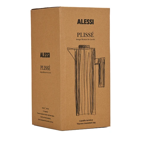 Alessi - Plissé Isolierkanne