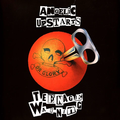 Angelic Upstarts - Teenage Warning Ornage Vinyl Edition