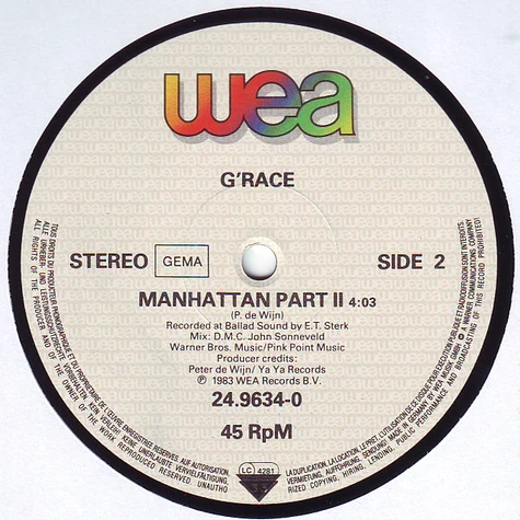 G'Race - Manhattan