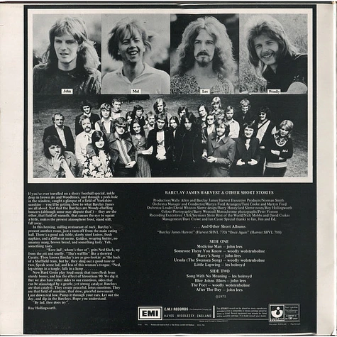 Barclay James Harvest - Barclay James Harvest And Other Short Stories