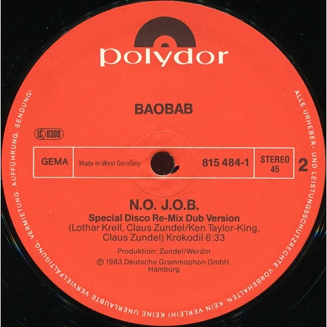 Baobab - N.O. J.O.B.