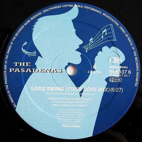 The Pasadenas - Love Thing