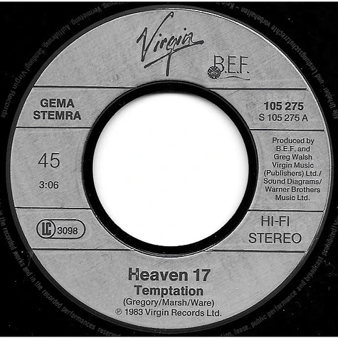 Heaven 17 - Temptation