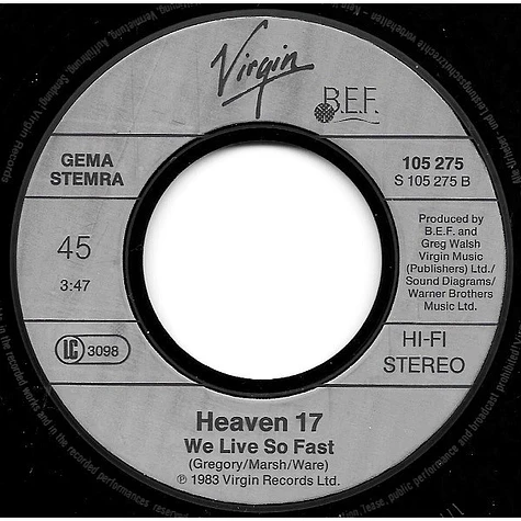 Heaven 17 - Temptation