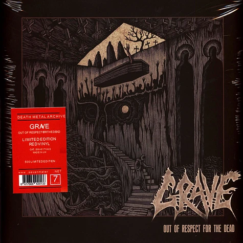 Grave - Out Of Respect For The Dead Red Vinyl Edition