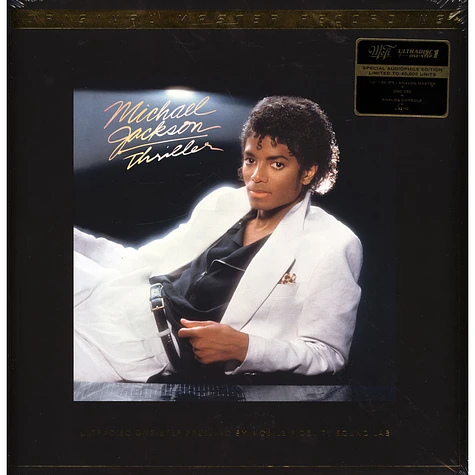 Michael Jackson - Thriller Limited Edition Ultradisc One-Step LP Numbered Deluxe Box Set