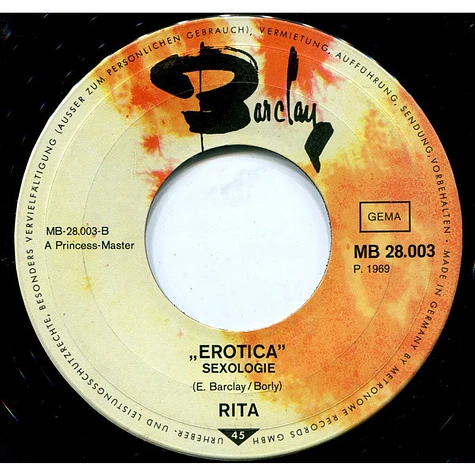 Rita Cadillac - Erotica