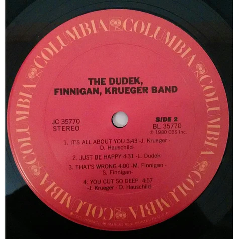 The Dudek Finnigan Krueger Band - DFK