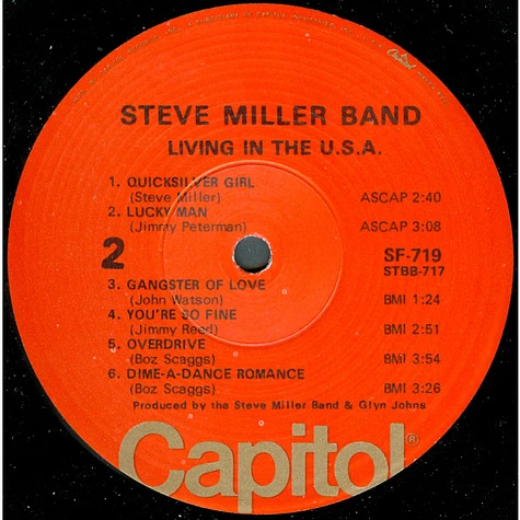 Steve Miller Band - Living In The U.S.A.