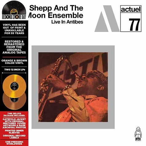 Archie Shepp And The Full Moon Ensemble - The Complete Live In Antibes Record Store Day 2025 Orange Brown Vinyl Edition