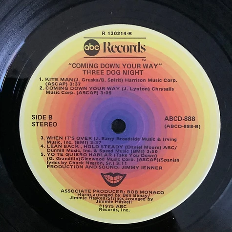 Three Dog Night - Coming Down Your Way