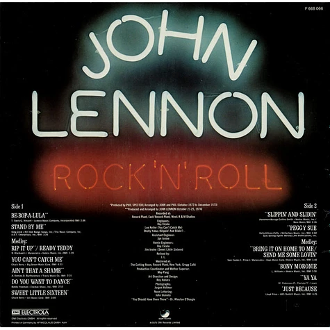 John Lennon - Rock 'N' Roll