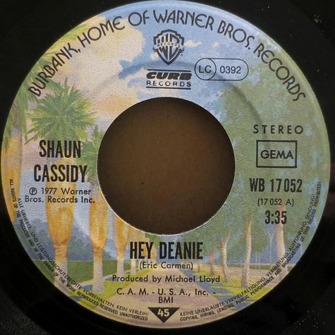 Shaun Cassidy - Hey Deanie