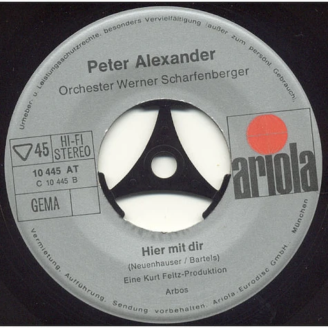 Peter Alexander - Ich Will Dir Helfen