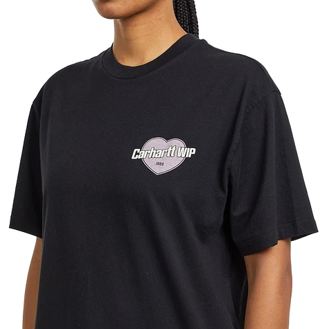 [CARHARTT]★韓国人気★W S/S GROWTH T-SHIRT Carhartt WIP - W' S/S Growth T-Shirt (Black Stone Washed) | HHV