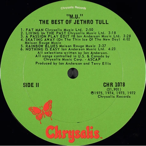 Jethro Tull - M.U.- The Best Of Jethro Tull