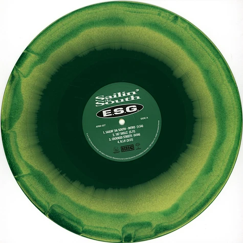 E.S.G. - Sailin' Da South Green / Yellow Vinyl Edition