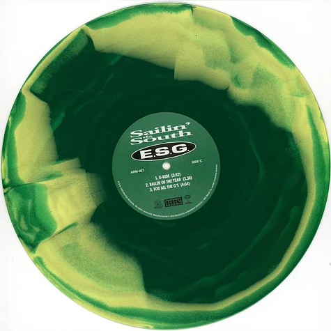 E.S.G. - Sailin' Da South Green / Yellow Vinyl Edition