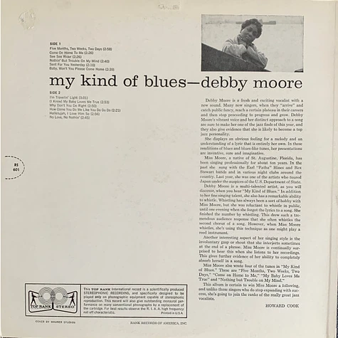 Debby Moore - My Kind Of Blues