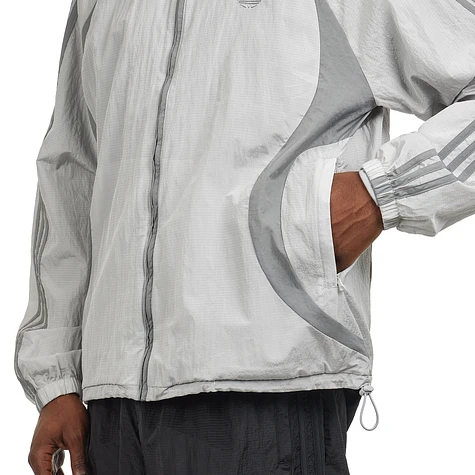 ジャージ Adidas Adicolor 2000s Woven Track Top Grey Two Grey Three Adidas Men's Adicolor 2000s Woven Track Top in Grey Two/Grey