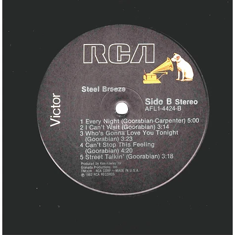 Steel Breeze - Steel Breeze