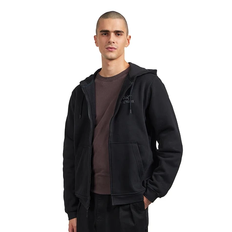 Arc'teryx - Emblem Fleece Full-Zip Hoody (Black) | HHV