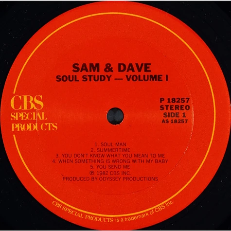 Sam & Dave - Soul Study Volume 1