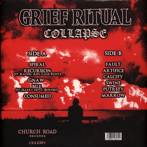 Grief Ritual Red/Cream Vinyl - Collapse