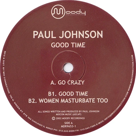 Paul Johnson - Good Time