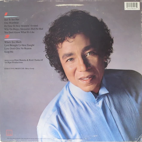 Smokey Robinson - One Heartbeat