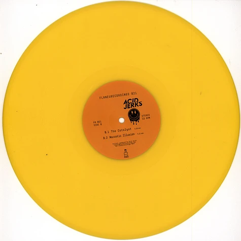 Acid Jerks - Utopia Visions EP 2025 Yellow Vinyl Repress