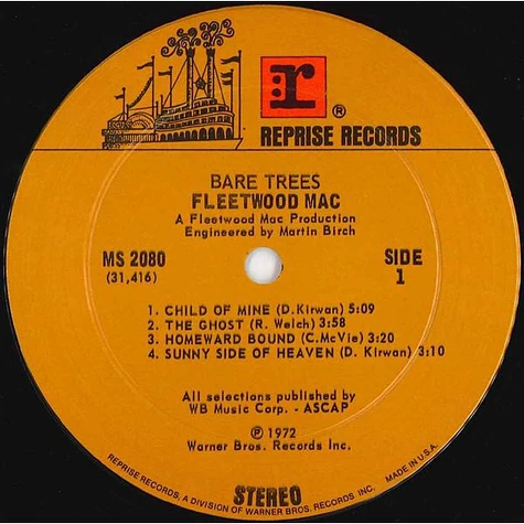 Fleetwood Mac - Bare Trees