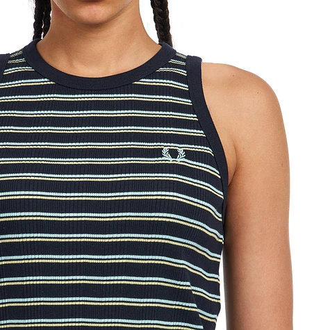 Fred Perry - Striped Ribbed Vest