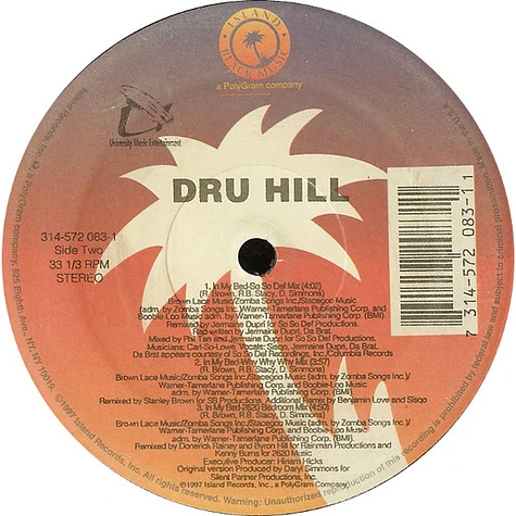 Dru Hill - Never Make A Promise (Hex Hector Remixes) / In My Bed