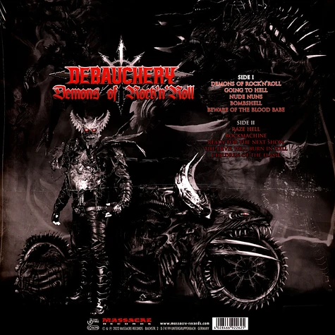 Debauchery - Demons Of Rock'n'roll Limited Red Vinyl Edition