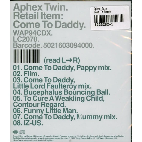 Aphex Twin - Come To Daddy