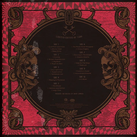 Grateful Dead - Beacon Theatre New York New Record Store Day 2025 Edition