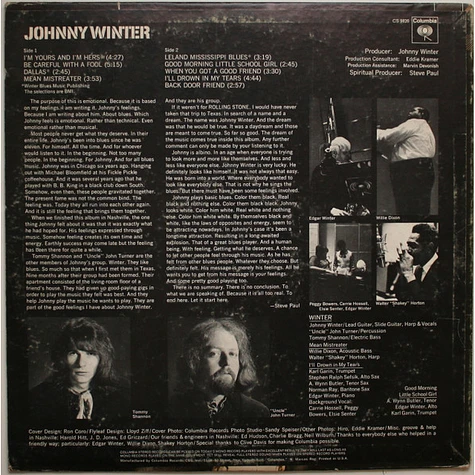 Johnny Winter - Johnny Winter