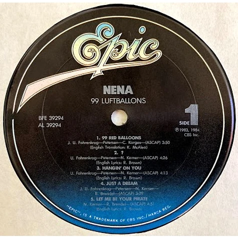 Nena - 99 Luftballons