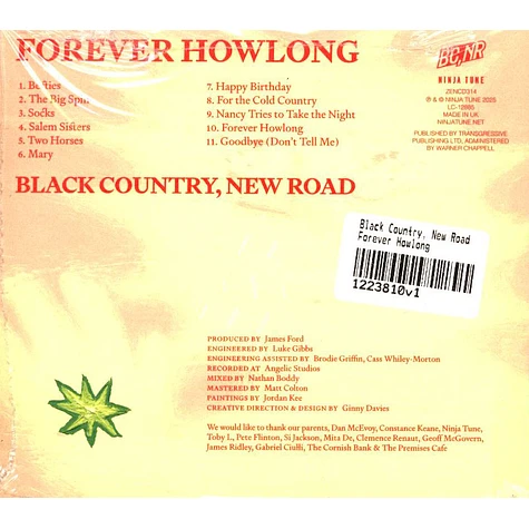 洋楽 BLACK COUNTRY, NEW ROAD FORVER HOWLONG Black Country, New Road: Forever Howlong (CD) – jpc.de