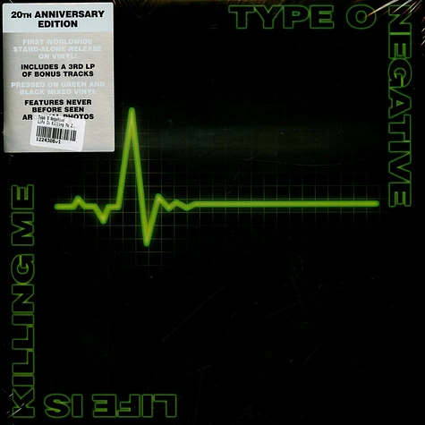 Type O Negative - Life Is Killing Me 20th Anniversary Limited Edition