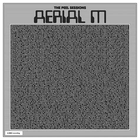 Aerial M - The Peel Sessions Black Vinyl Edition