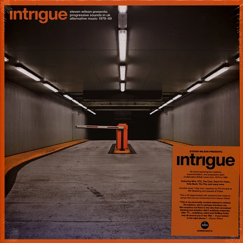 V.A. - Steven Wilson Presents: Intrigue Progressive Sounds In Uk Alternative Music 1979-89 Black Vinyl Edition